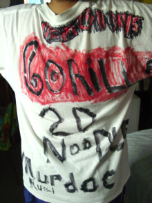 Made my own Gorillaz T Shirt 